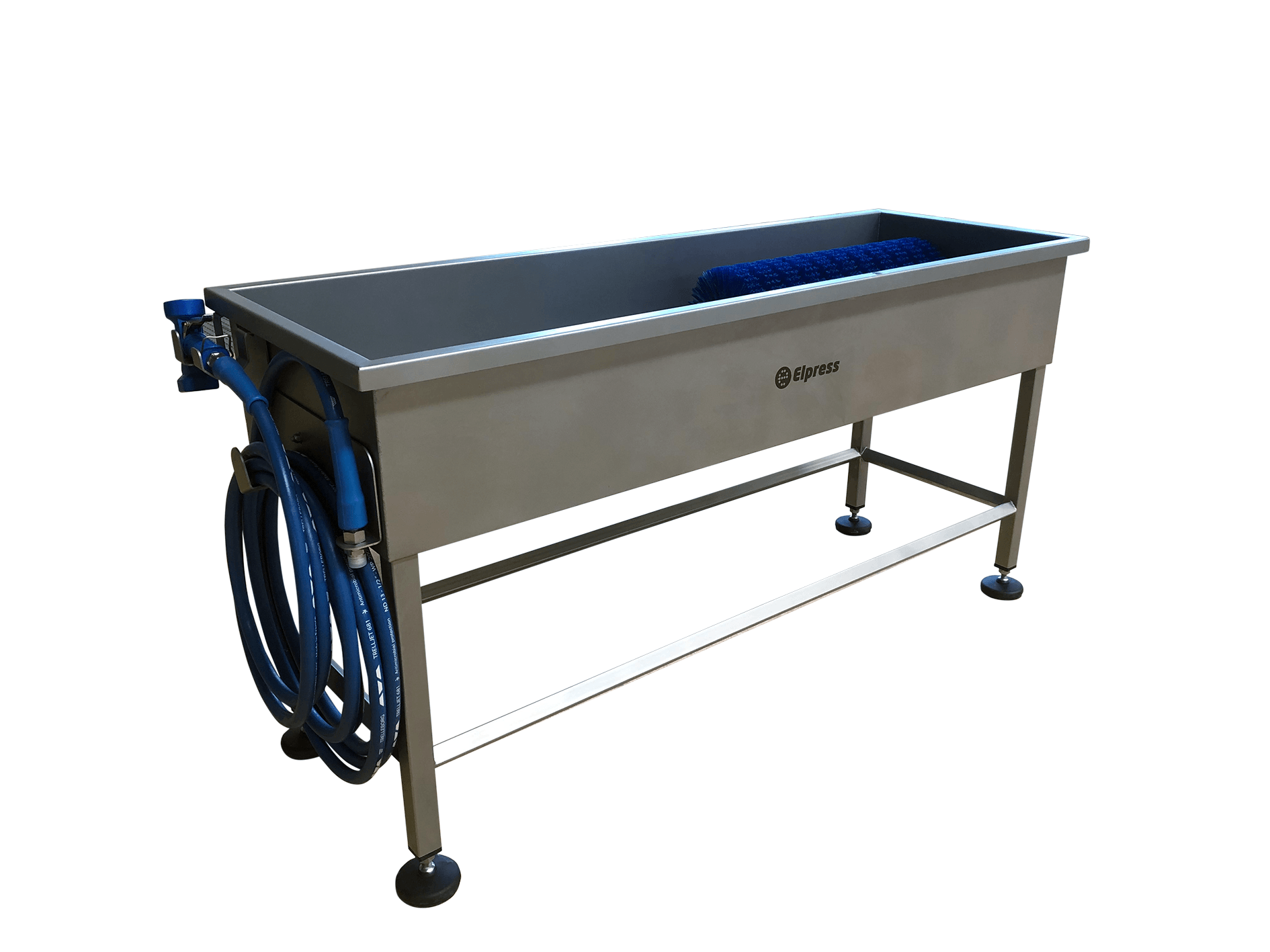 Quick cleaning of brushes with a brush cleaning station Elpress